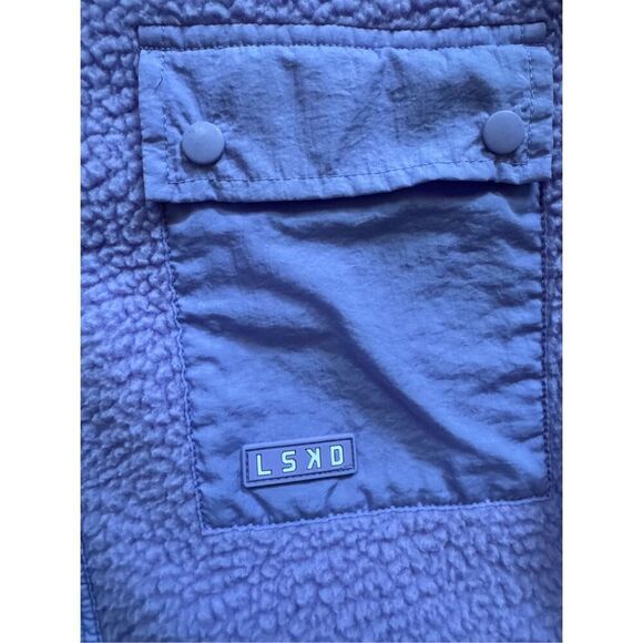 LSKD XXS Alpine Fleece Jacket - Pale Lilac - Picture 7 of 9